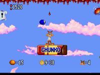 une photo d'Ã©cran de Bubsy Fractured Furry Tails sur Atari Jaguar